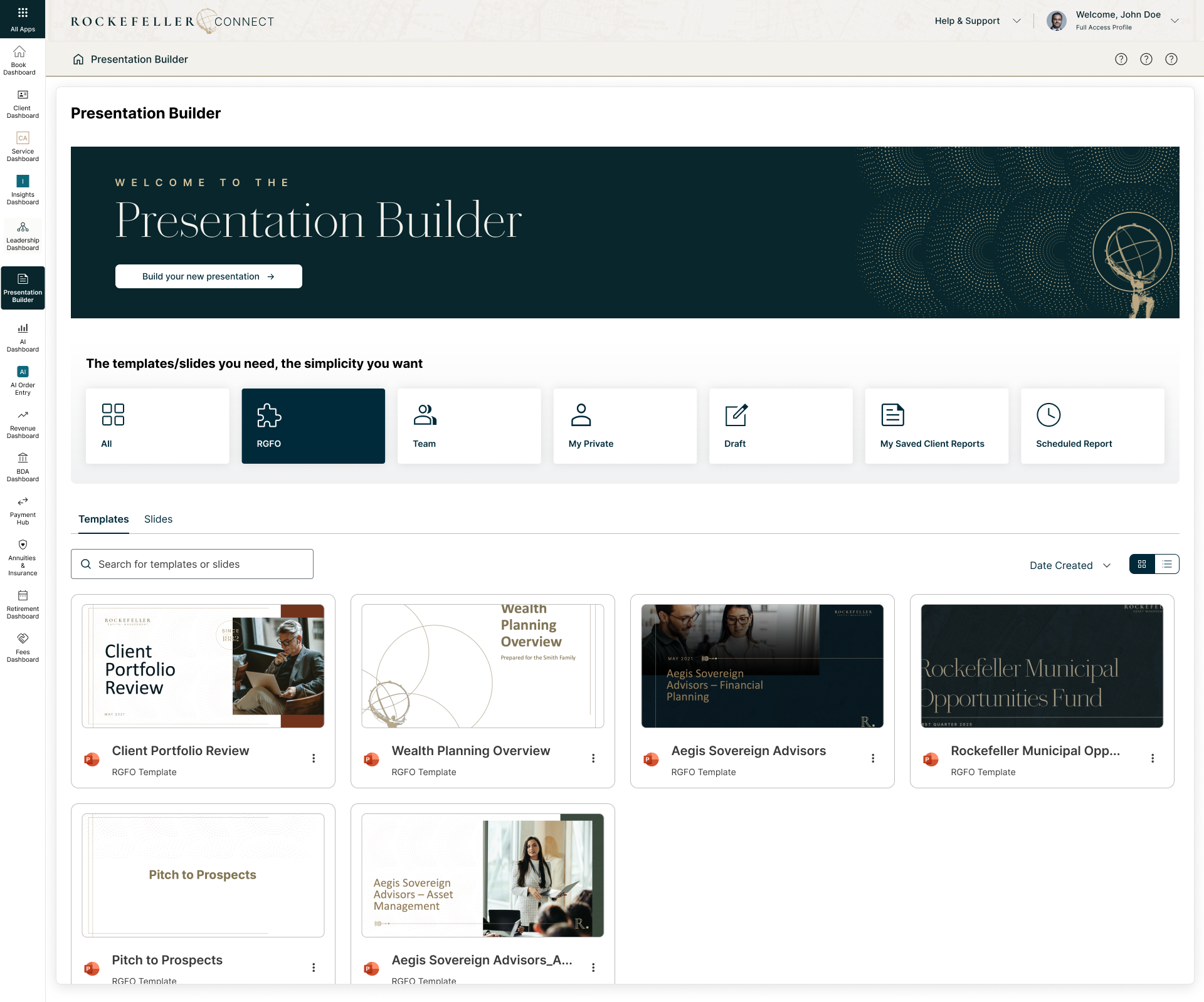 Agentic AI Presentation Builder